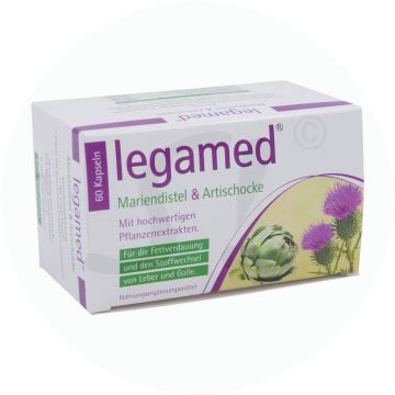 Legamed Mariendistel- & Artischocken Kapseln
