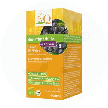 LivQ flüssige Bier-Hefe 14 Stk. BIO