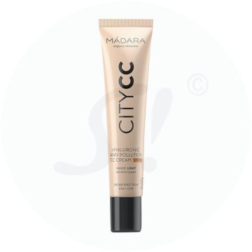 Madara Citycc Hyaluronic Anti-Pollution CC Cream SPF 15 light 40 ml