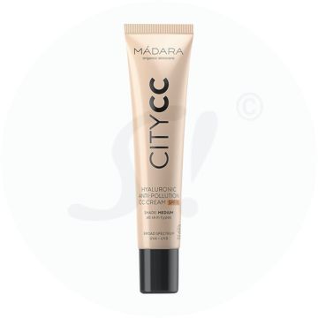 Madara Citycc Hyaluronic Anti-Pollution CC Cream SPF 15 medium 40 ml