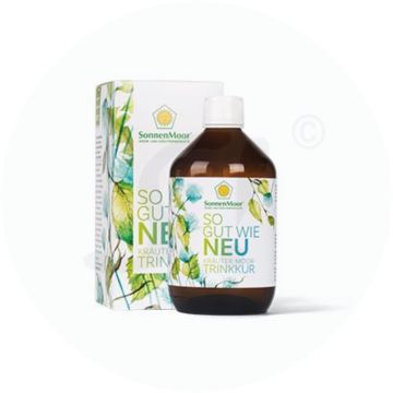 SonnenMoor Trinkkur mit Kräutern und Moor 500 ml