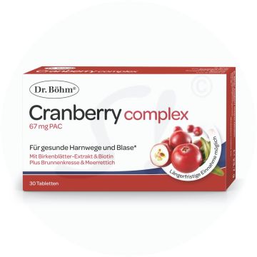 Dr. Böhm Cranberry Complex Tabletten 30 Stk.