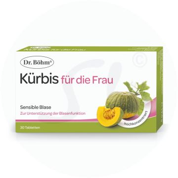 Dr. Böhm Kürbis Tabletten für die Frau 30 Stk.