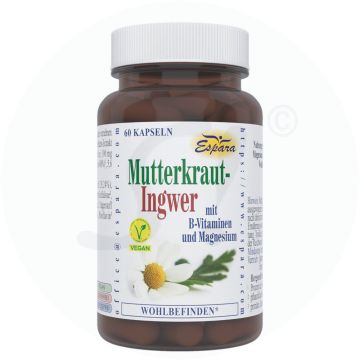 Espara Mutterkraut-Ingwer Kapseln
