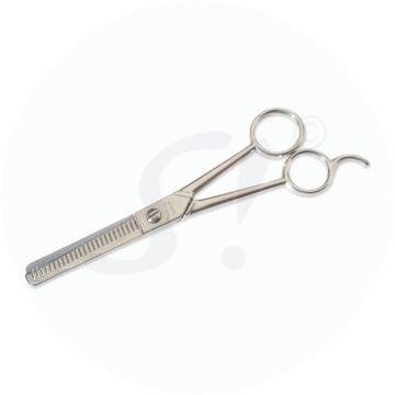 Effilierschere vernickelt 16 cm
