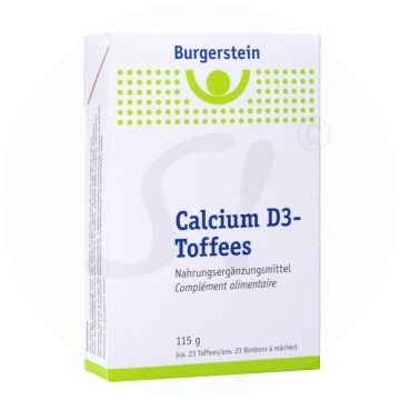 Burgerstein Calcium D3 Toffees 23 Stk.