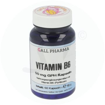 Gall Pharma Vitamin B6 50 mg Kapseln 60 Stk.