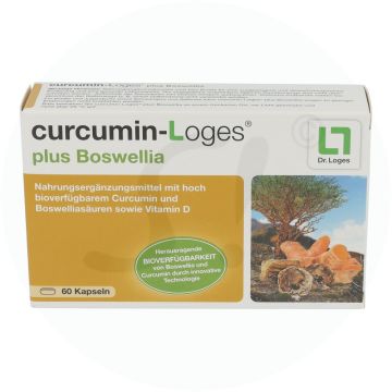 curcumin-Loges plus Boswellia - Dr. Loges Kapseln 60 Stk.