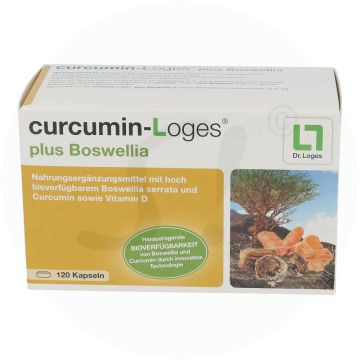 curcumin-Loges plus Boswellia - Dr. Loges Kapseln 120 Stk.