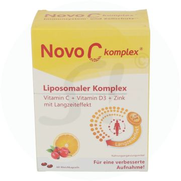 Novo C Liposomaler Vitamin C Komplex Kapseln 60 Stk. 