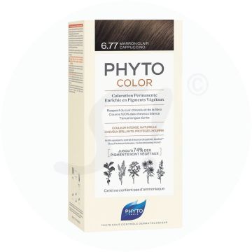 Phyto Color 6.77 Hellbraun Cappucino 1 Stk.