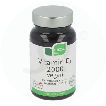 Nicapur Vitamin D3 2000 Kapseln 60 Stk.