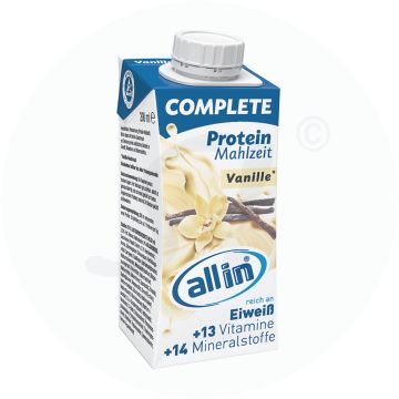 allin COMPLETE Protein Vanille, 200 ml