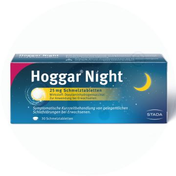 Hoggar Night Schmelztablette 25 g 30 Stk.