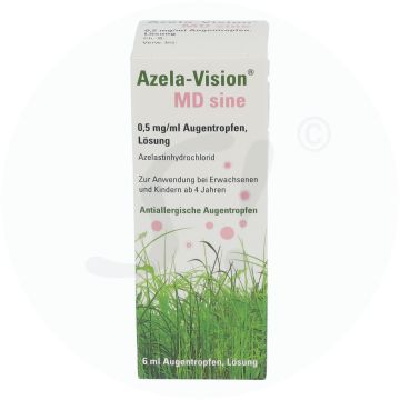Azela-Vision MD sine Augentropfen 0,5 mg 6 ml