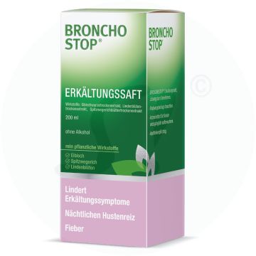 BRONCHOSTOP Erkältungssaft 200 ml