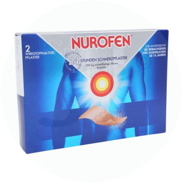 Nurofen 24-Stunden Schmerzpflaster 200 mg 2 Stk. 