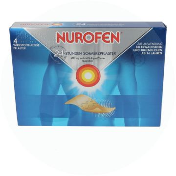 Nurofen 24-Stunden Schmerzpflaster 200 mg 4 Stk.
