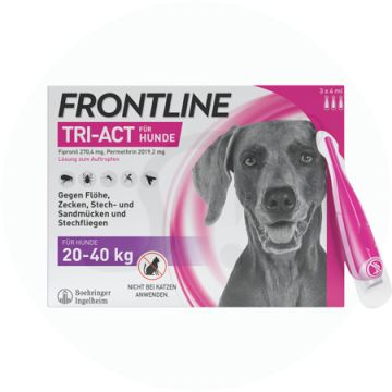 Frontline Tri-Act für Hunde 20-40 kg