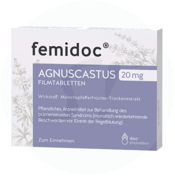 Femidoc Agnuscastus Filmtabletten 20 mg 90 Stk