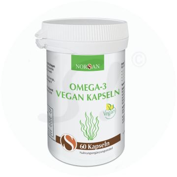 NORSAN Omega-3 Vegan Kapseln 60 Stk.