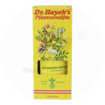 Hayek Rettich Saft Schwarz 200 ml