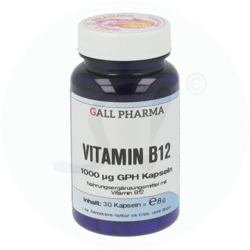 Gall Pharma Vitamin B12 1 mg Kapseln 30 Stk.