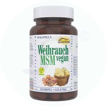 Espara Weihrauch-MSM vegan Kapseln 180 Stk.