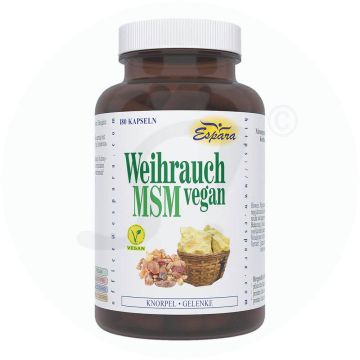 Espara Weihrauch-MSM vegan Kapseln 180 Stk.