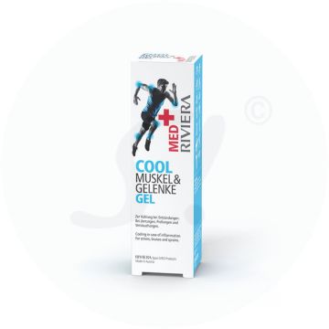 Riviera Med+ Cool Muskel &Gelenke Gel 75 ml (Rezeptfrei)