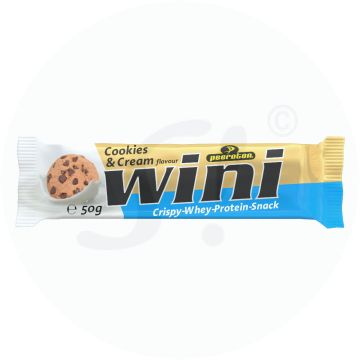 Peeroton Wini Crispy-Whey Protein Riegel Cookies and Cream 50 g 1 Stk.