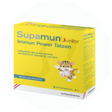 Supamun Junior Power Tatzen Fruchtgummis 30 Stk.
