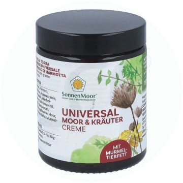 SonnenMoor Universal Moor- und Kräutercreme mit Murmeltierfett 140 g