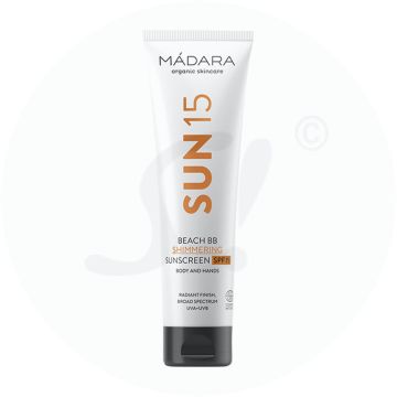 Madara Sun 15 Beach BB Shimmering Sunscreen SPF 15 100 ml