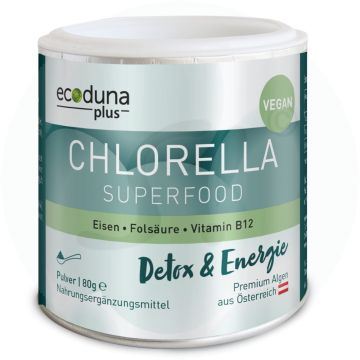 ecoduna CHLORELLA Pulver 80 g