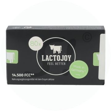 Lactojoy 14.500 FCC Tabletten 80Stk.