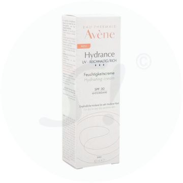 Avène Hydrance UV-REICHHALTIGE Feuchtigkeitscreme SPF 30 40 ml