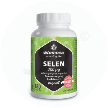 Selen 200 mcg Tabletten 180 Stk.