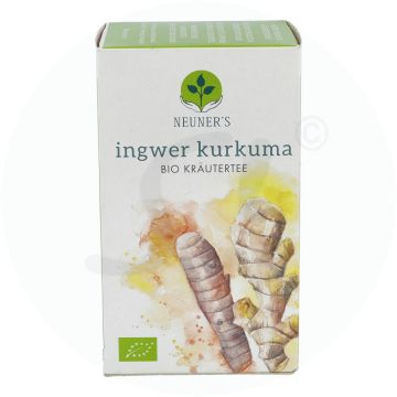 Neuner's Tee Ingwer Kurkuma 20 Btl. BIO