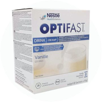 Optifast Drink Vanille 8 x 55 g 1 Pk.