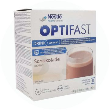Optifast Drink Schokolade 8 x 55 g 1 Pk.