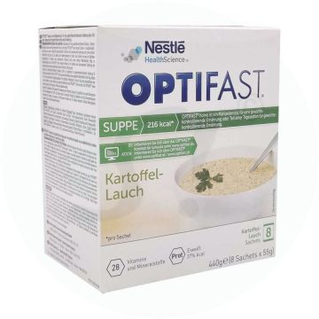 Optifast Suppe Karotte-Lauch 8 x 55 g 1 Pk.