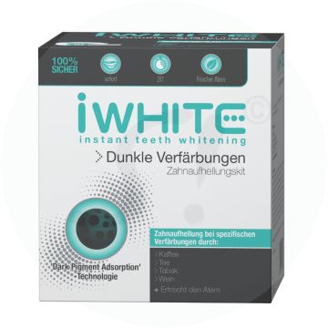 iWhite dunkle Verfärbungen Schienen