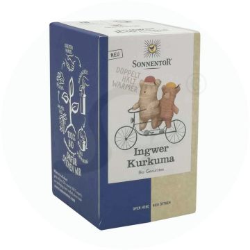 Sonnentor Ingwer Kurkuma Tee 18 Btl. BIO