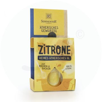 Sonnentor ähterisches Gewürzöl Zitrone 4,5 ml