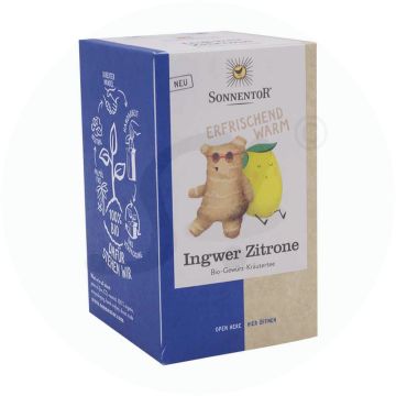 Sonnentor Ingwer Zitrone Tee 18 Btl. BIO