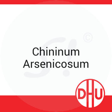 Chininum Arsenicosum DHU 8 g D 6 Globuli