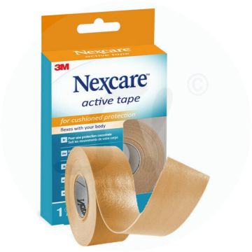 Nexcare Active Tape Pflaster 2,5 cm x 4,5 m