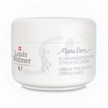 Louis Widmer MamaDerm Schwangerschaftsstreifen Creme unparfümiert 250 ml
