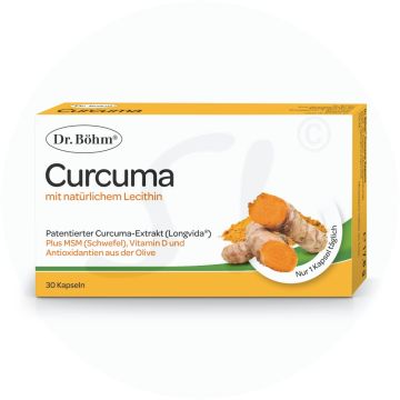 Dr. Böhm Curcuma Kapseln 30 Stk.